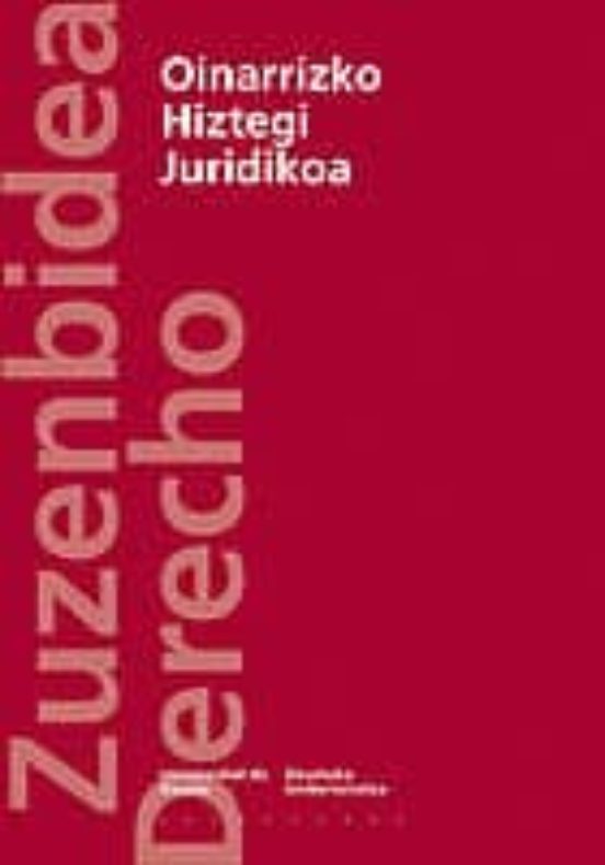 Portada de oinarrizko hiztegi juridikoa