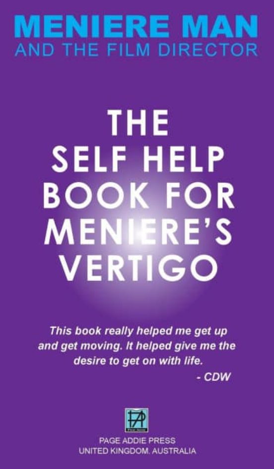 Portada de meniere man. the self-help book for menieres vertigo.