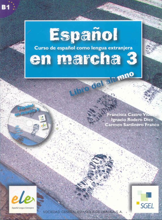 Portada de español en marcha 3: libro del alumno