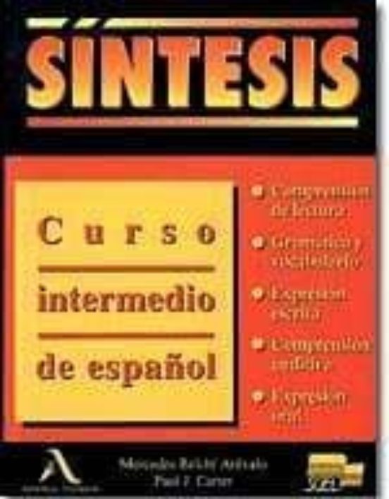 Portada de sintesis: curso intermedio de español
