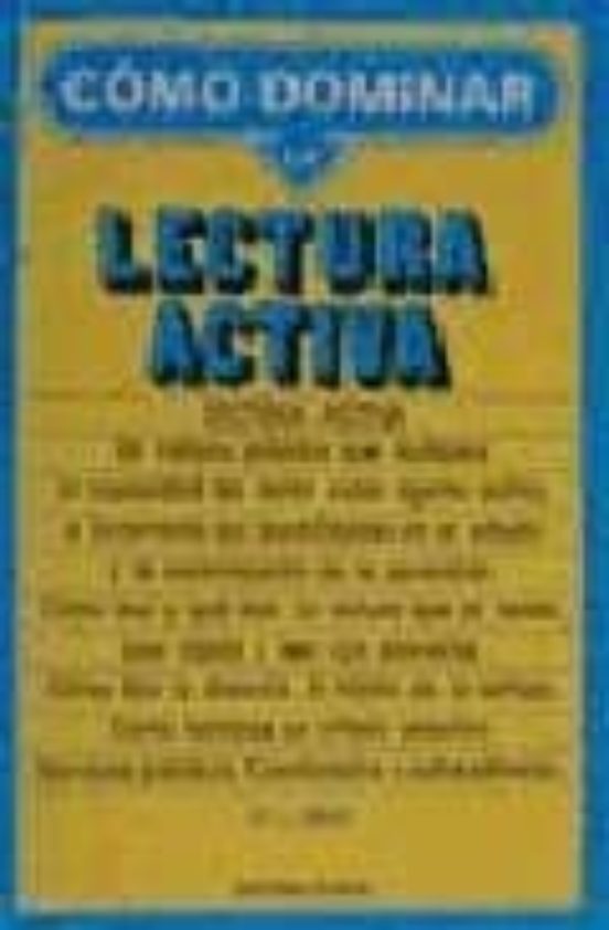 Portada de lectura activa