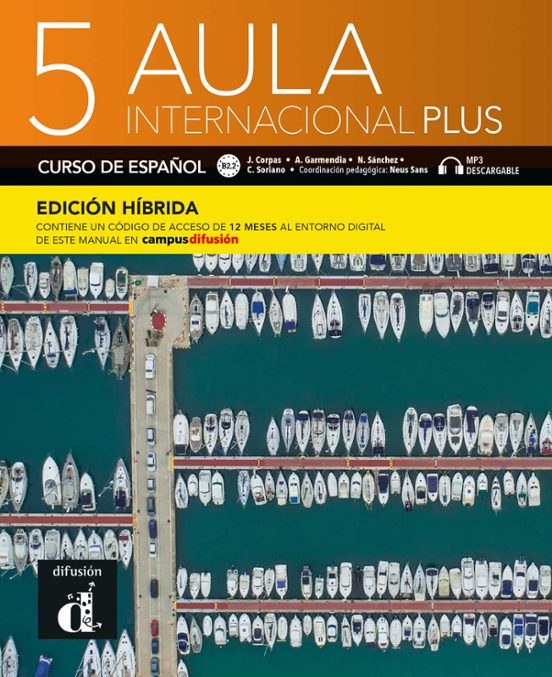 Portada de aula internacional plus 5 – b2.2 libro alumno