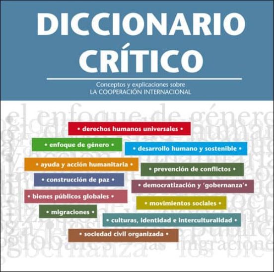 Portada de diccionario critico