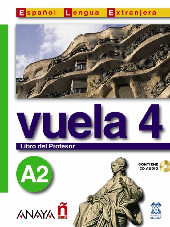 Portada de vuela 4 a2: libro del profesor