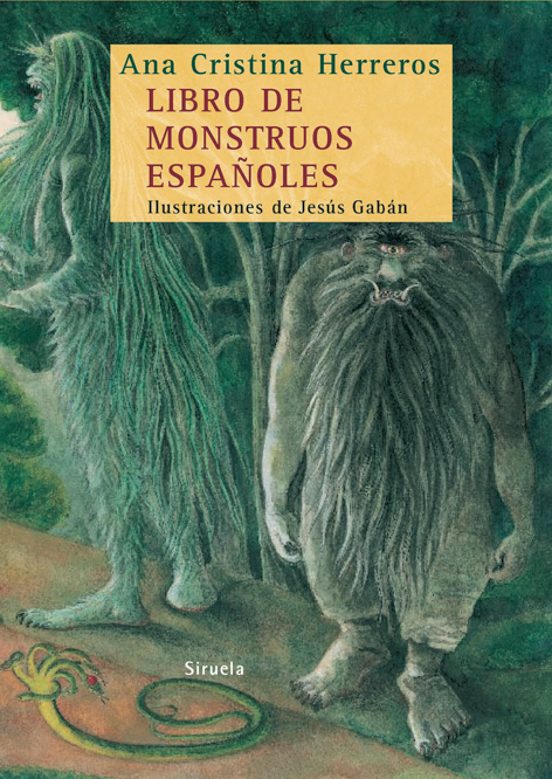 Portada de libro de los monstruos españoles