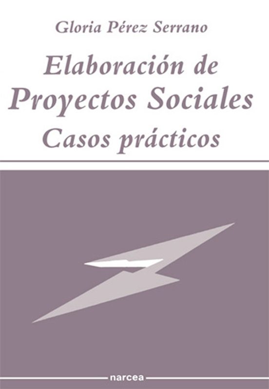 Portada de elaboracion de proyectos sociales: casos practicos