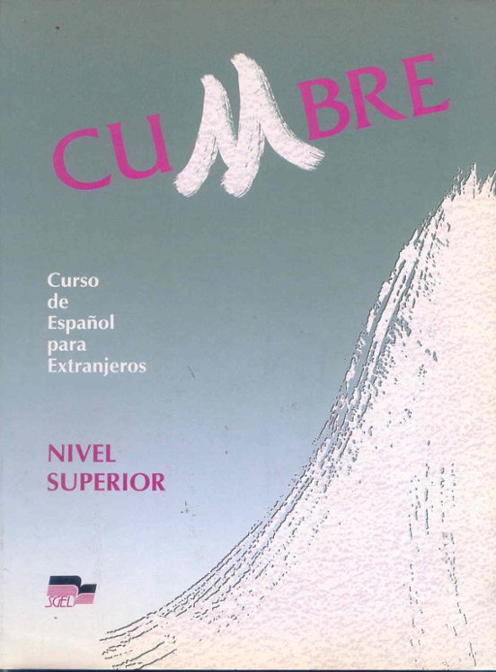 Portada de cumbre, curso de español para extranjeros, nivel superior