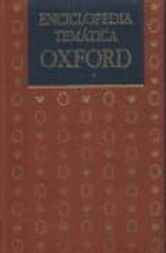 Portada de enciclopedia tematica oxford