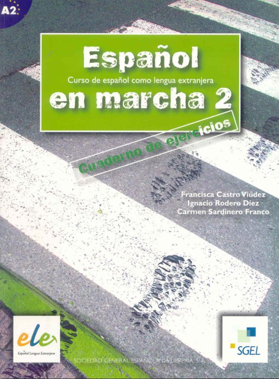 Portada de español en marcha 2: libro de ejercicios