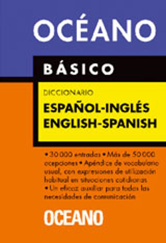 Portada de basico diccionario español-ingles english-spanish