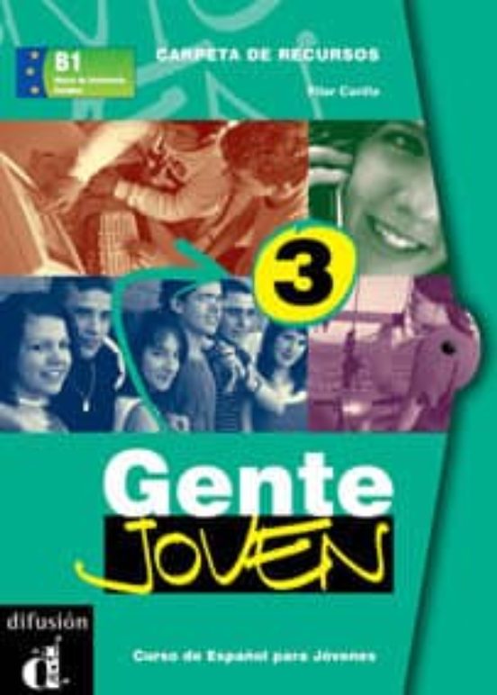 Portada de gente joven 3. carpeta de recursos para el profesor