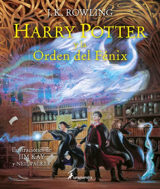 Portada de harry potter y la orden del fenix