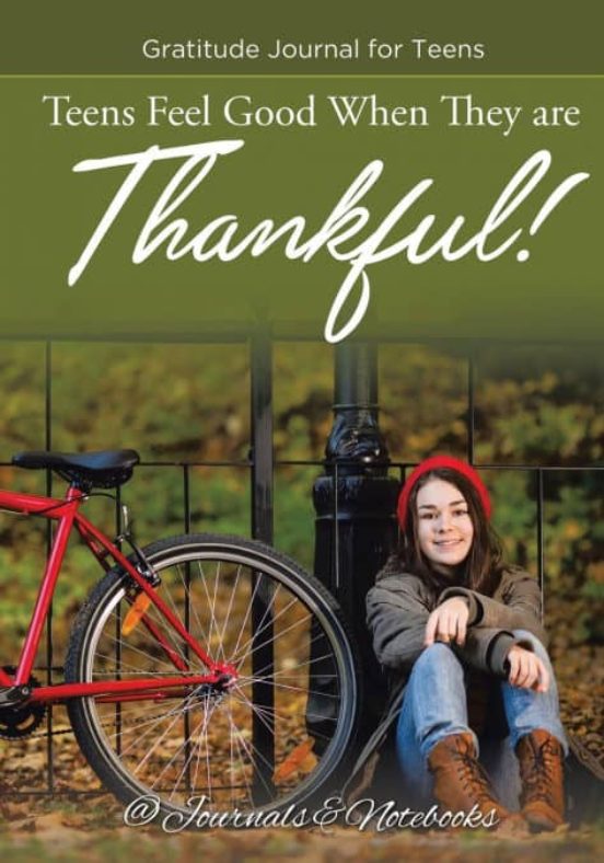 Portada de teens feel good when they are thankful gratitude journal for teens
