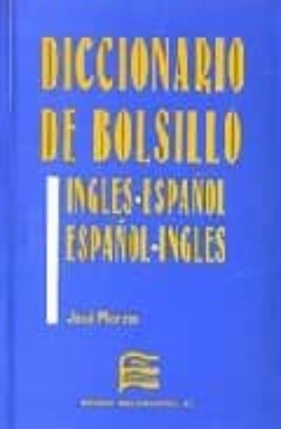Portada de diccionario de bolsillo ingles-español español-ingles