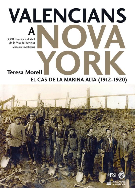 Portada de valencians a nova york: el cas de la marina alta, 1912-1920