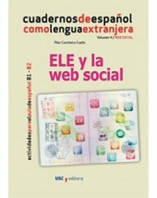 Portada de ele y la web social: cuadernos de español como lengua extranjera