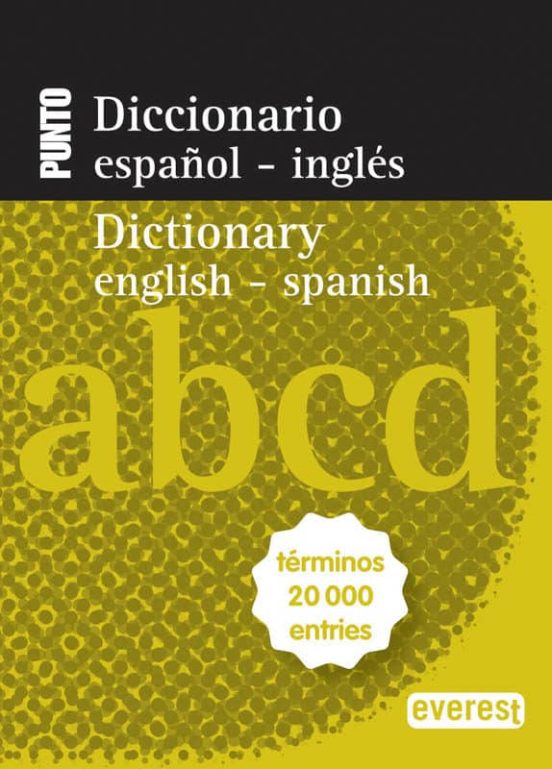 Portada de diccionario nuevo punto español-ingles / dictionary english – spa nish