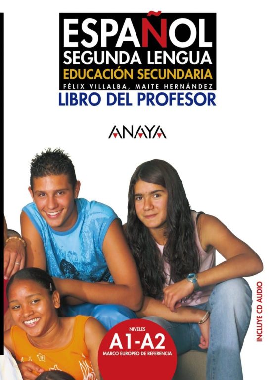 Portada de español segunda lengua: libro del profesor a1-a2