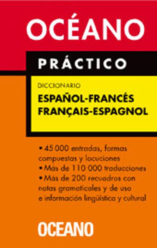 Portada de practico diccionario español-frances français-espagnol