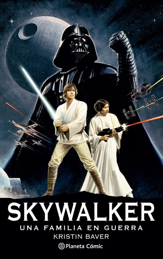 Portada de star wars skywalker: una familia en guerra