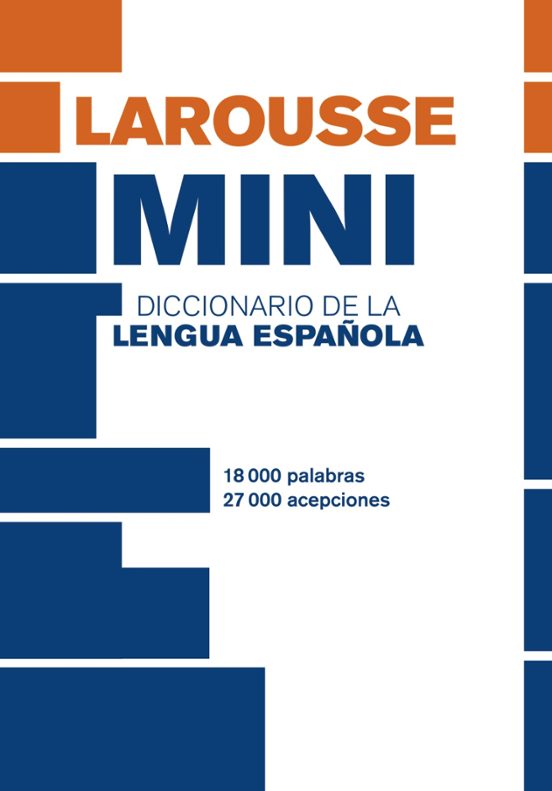 Portada de diccionario mini lengua española