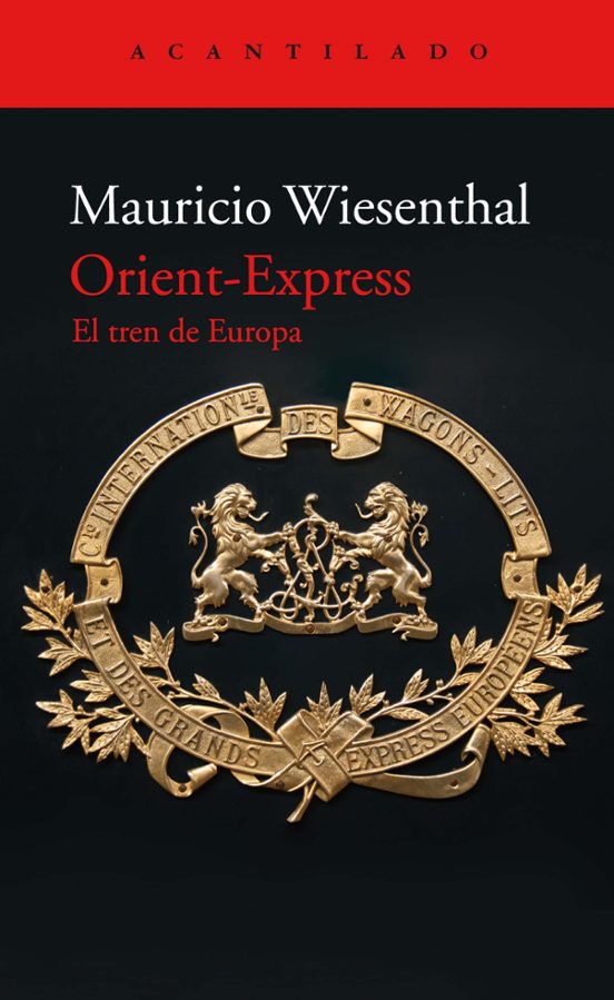 Portada de orient-express. el tren de europa