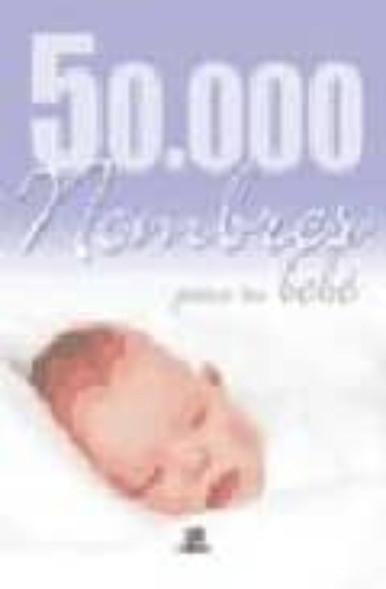 Portada de 50000 nombres para tu bebe