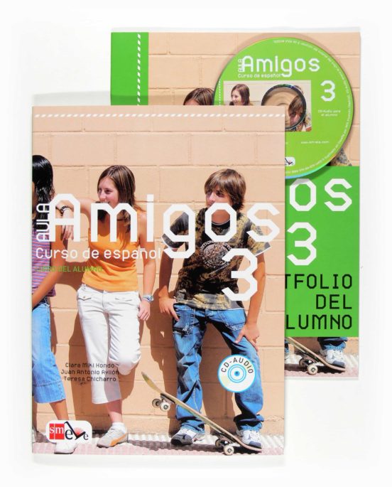 Portada de aula amigos 3 internacional: pack alumno