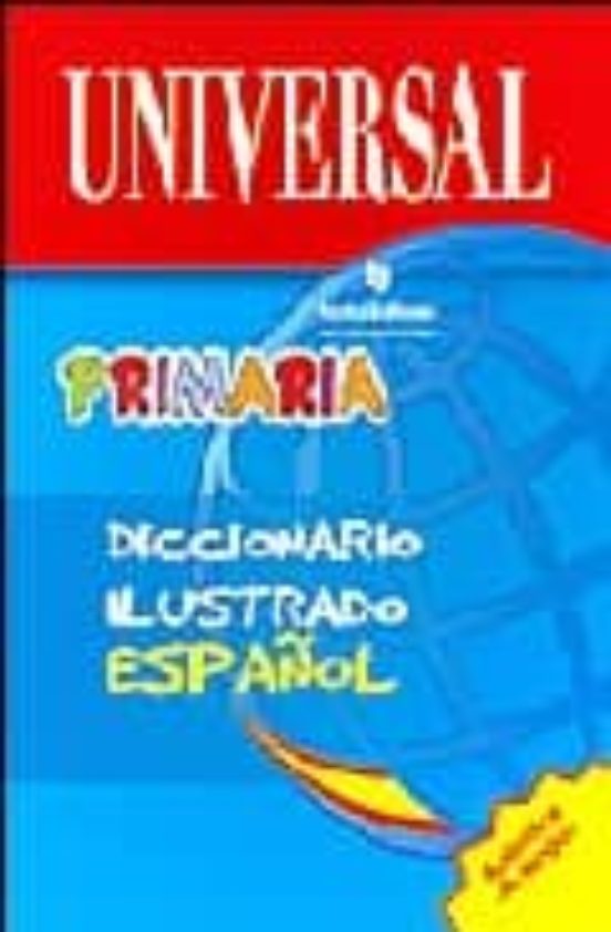 Portada de diccionario primaria ilustrado de español