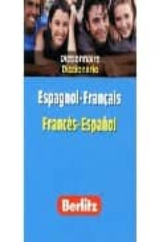 Portada de diccionario espagnol-français, frances-español