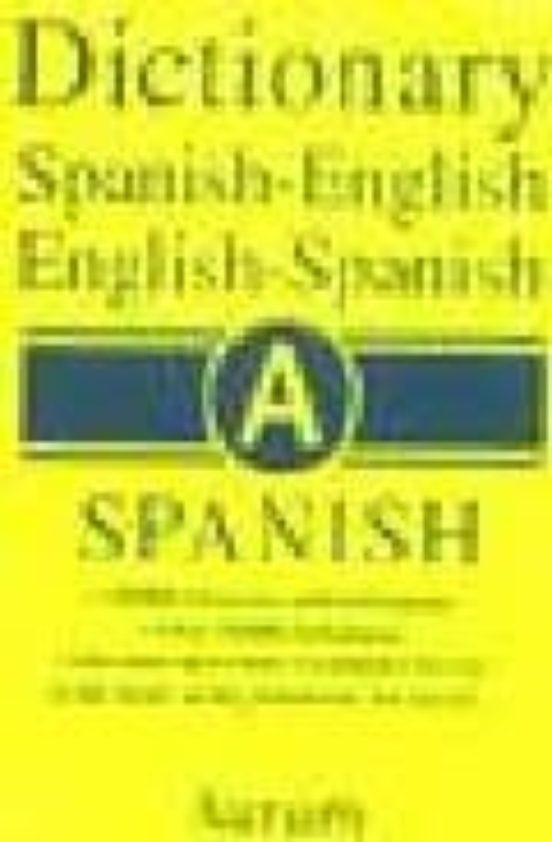 Portada de dictionary spanish-english