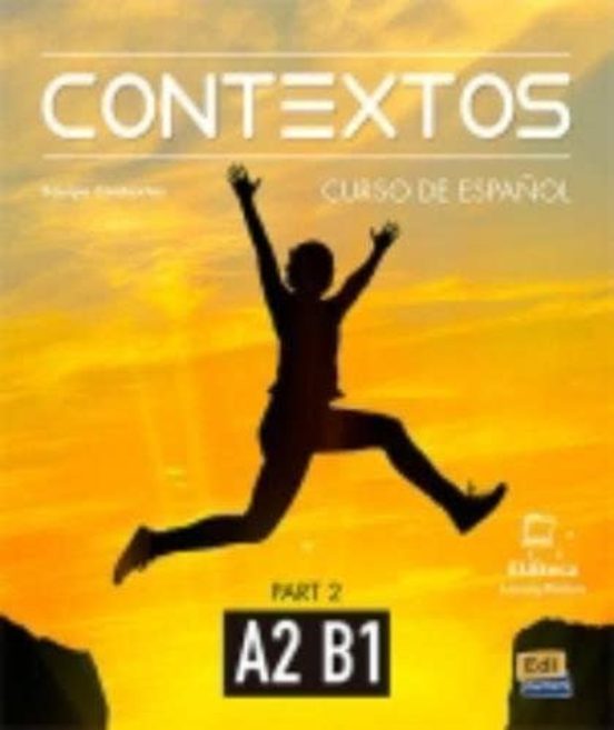 Portada de contextos a2/b1: libro del alumno