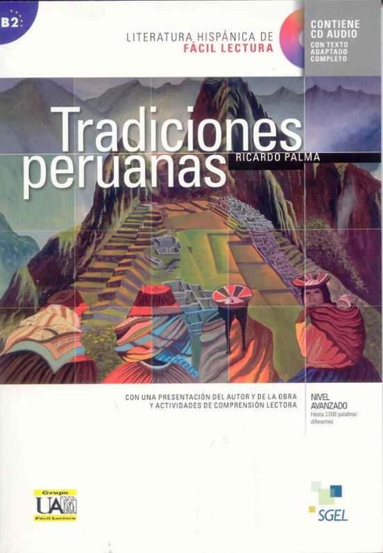 Portada de tradiciones peruanas: literatura hispanica de facil lectura