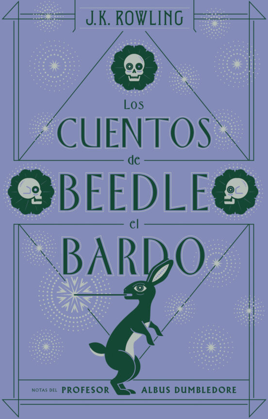 Portada de los cuentos de beedle el bardo