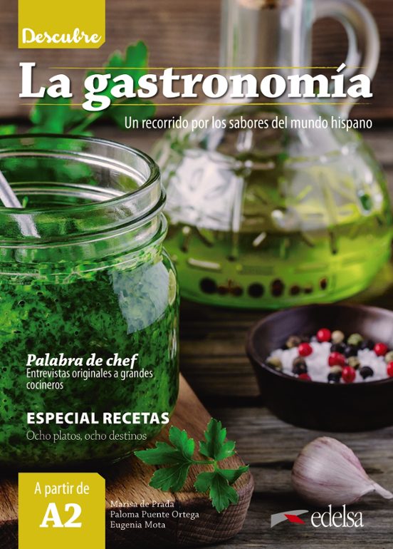 Portada de descubre la gastronomia