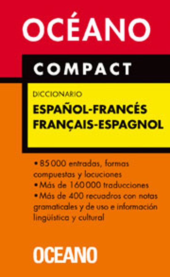 Portada de compact diccionario español-frances français-espagnol