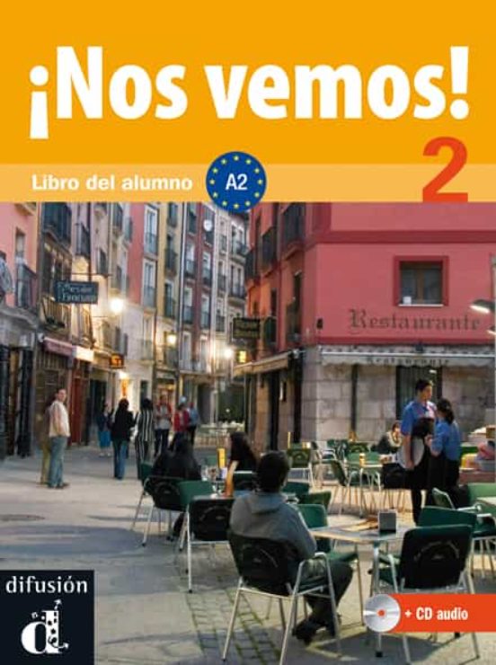 Portada de ¡nos vemos! 2: libro del alumno+cd