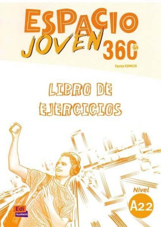 Portada de espacio joven 360º a2.2 libro de ejercicios