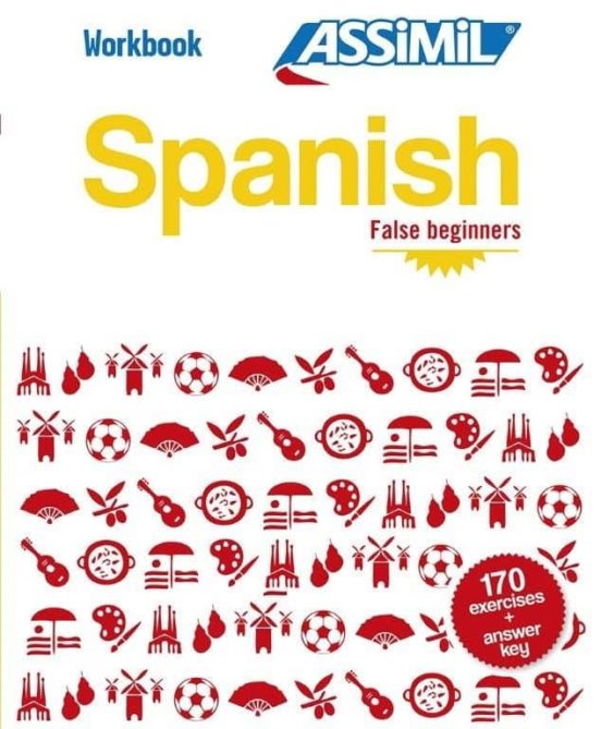 Portada de spanish false beginners: workbook