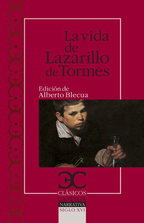 Portada de la vida del lazarillo de tormes