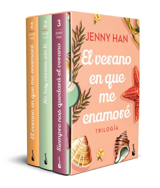 Portada de estuche trilogia el verano en que me enamore