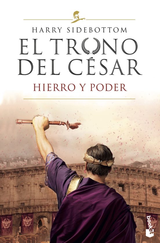 Portada de el trono del cesar. hierro y poder