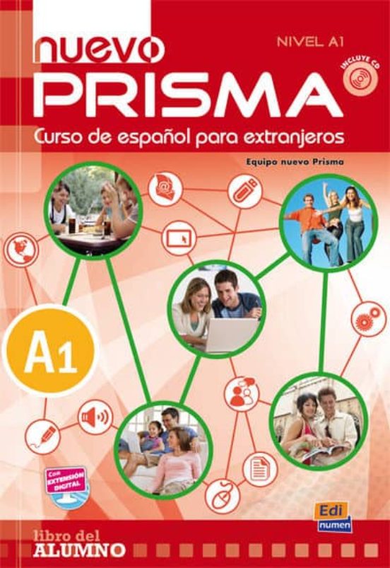 Portada de nuevo prisma a1 alumno: curso de español para extranjeros