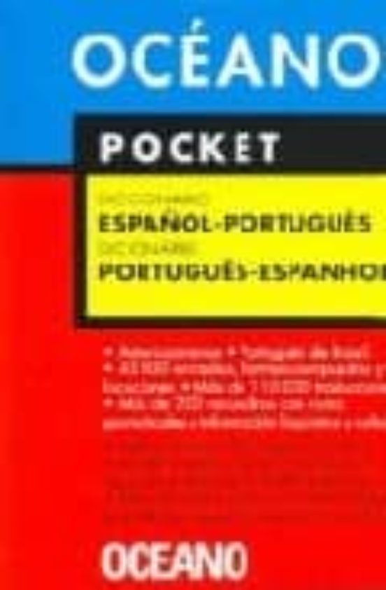 Portada de pocket diccionario español-portugues= dicionario portugues-espanh ol