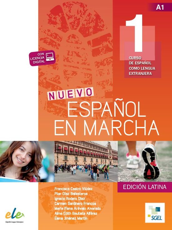 Portada de nuevo español en marcha 1 alumn+@ latina