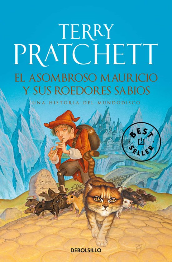 Portada de el asombroso mauricio y sus roedores sabios