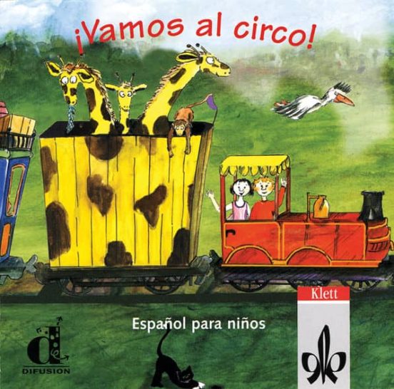 Portada de ¡vamos al circo!: cd español para niños