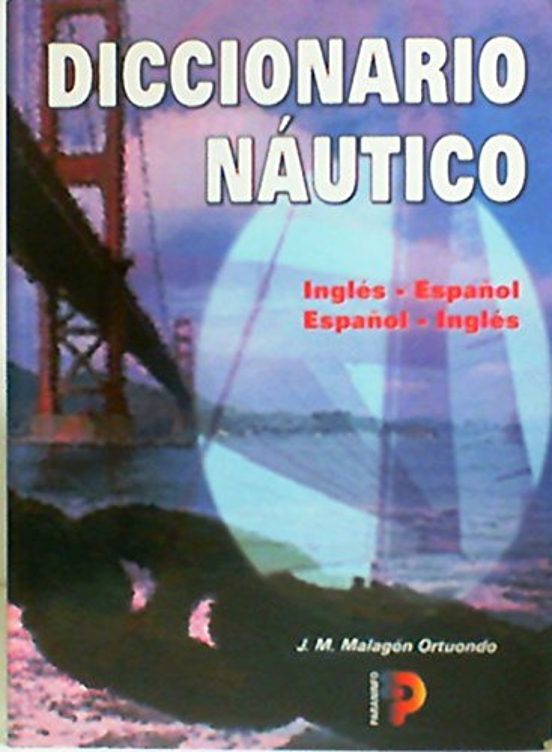 Portada de diccionario nautico ingles- español, español-ingles