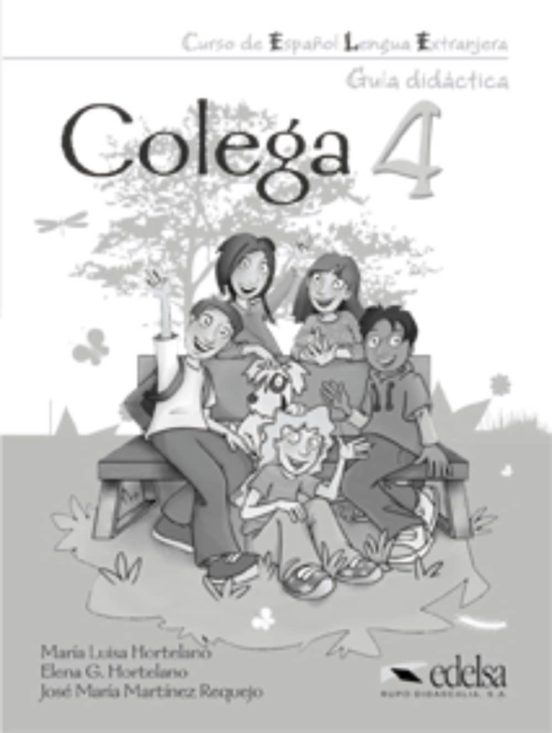 Portada de colega 4 – guia didactica