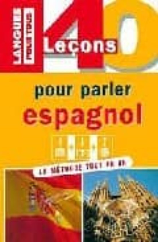 Portada de coffret 40 leçons pour parler espagnol